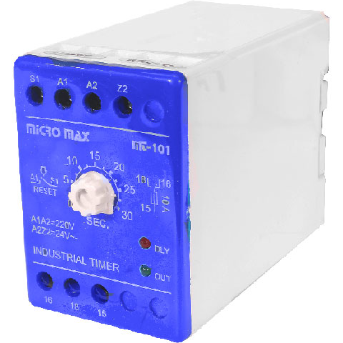 تایمر صنعتی آنالوگ دقیقه و ثانیه میکرو مکس- رنج کامل-MICRO MAX     