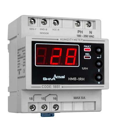 رطوبت سنج با سنسور HMB-1RH-18B1-شیوا امواج