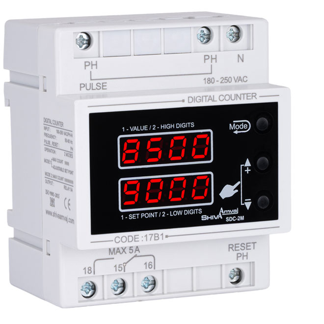 شمارنده دیجیتال ( کانتر ) شیوا امواج کد 17B1