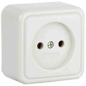 پریز بدون ارت روکار طرح قدیم پارت الکتریک