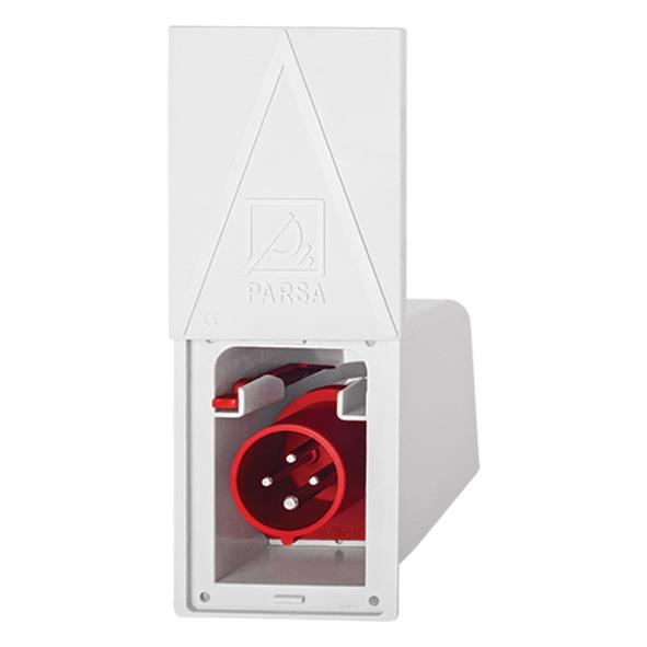 شاخه معکوس توکار ( دیواری ) 63×5 ( IP66 ) 63 آمپر پارسا