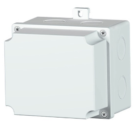 جعبه تقسیم با درب مات ( ABS ) ابعاد 95×90×100 پارسا