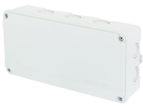 جعبه تقسیم با درب مات ( ABS ) ابعاد 80×130×240 پارسا