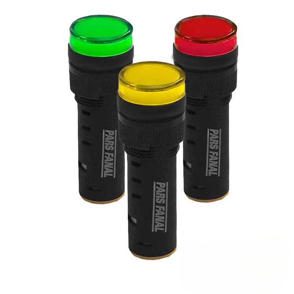 چراغ سیگنال 30mm/220VAC پارس فانال PFS-56